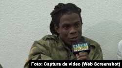 Frank Darío Jarrosay Manfuga, prisionero de guerra en Ucrania / Foto: Captura de video