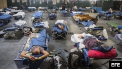 NUEVO CENTRO DE REFUGIADOS CERCA DE FRÁNCFORT