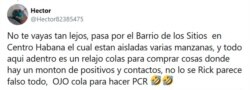 Comentario en Twitter.