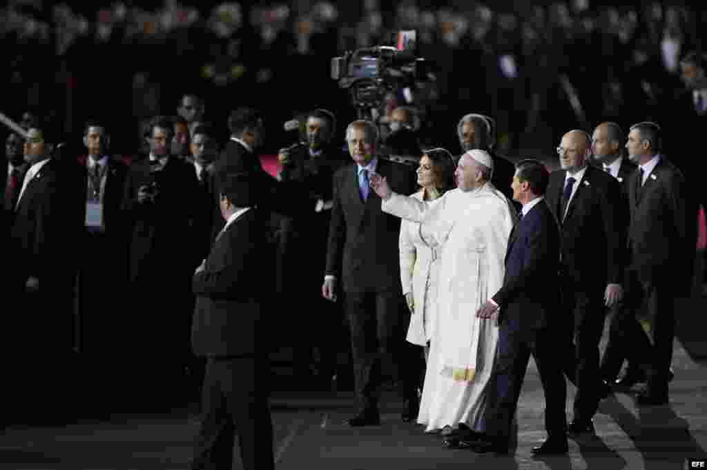 Francisco visitará cuatro estados mexicanos como parte de su primer viaje como papa a México, entre el 12 y el 17 de febrero.