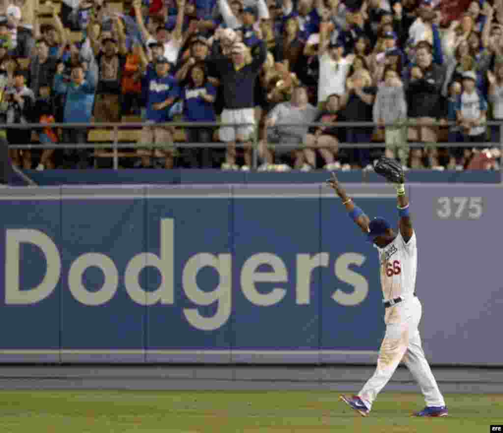 Yasiel Puig, el jardinero derecho de los Dodgers de Los Ángeles, estuvo lesionado durante gran parte de la temporada 2015 con una dolencia en la corva derecha. Bateó para .255 (72 imparables en 282 turnos), con 38 carreras impulsadas, 30 anotadas y 11 cuadrangulares. 