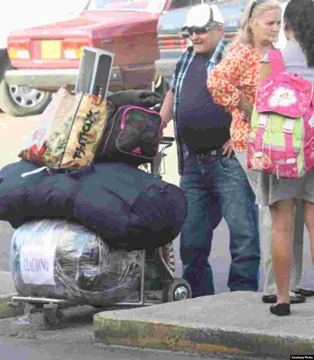 Un turista en La Habana.