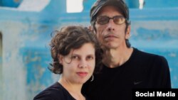 Lía Villares y Luis Trápaga. (Facebook)