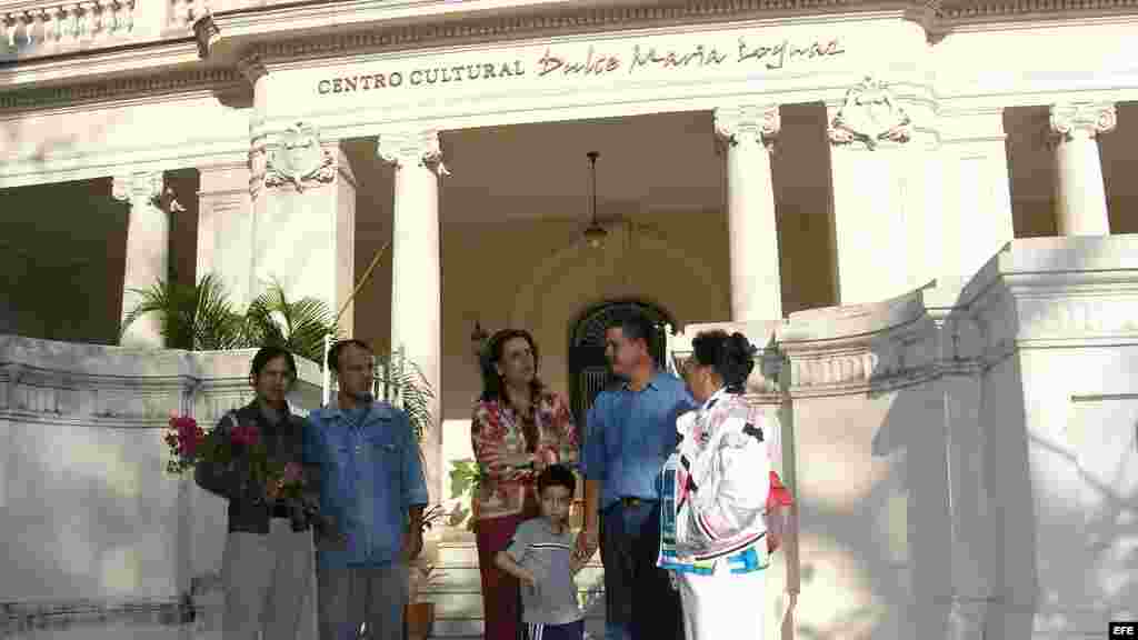 El Centro Cultural Dulce María Loynaz, antigua casa de la escritora cubana.