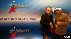 Juan Pendás (izq) y Víctor Fabián González.