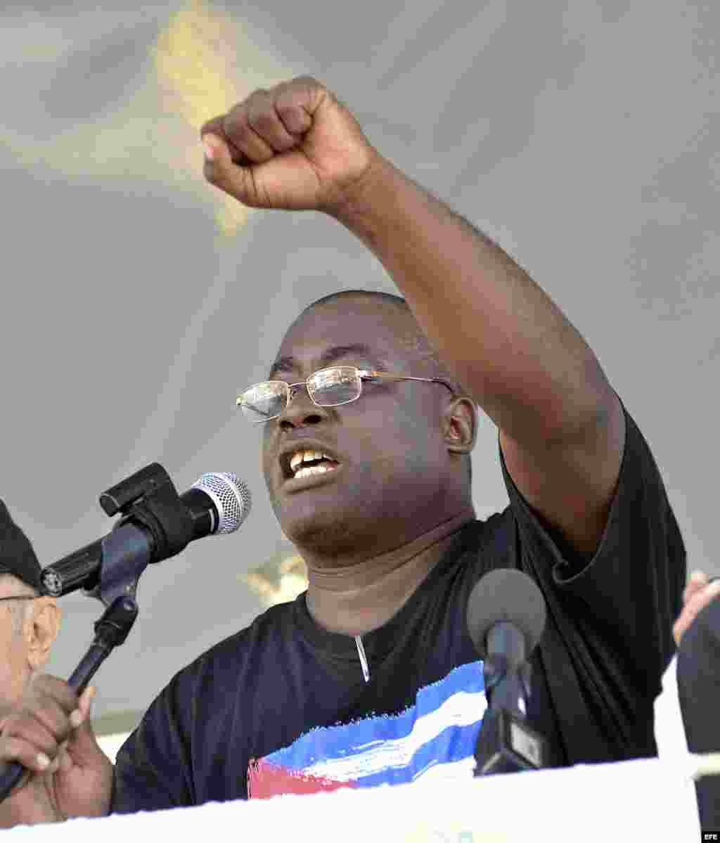 Jorge Luis García Pérez, "Antúnez", es secretario del Frente Nacional de Resistencia Cívica y Desobediencia Civil Orlando Zapata Tamayo, con sede en Placetas, Las Villas.
