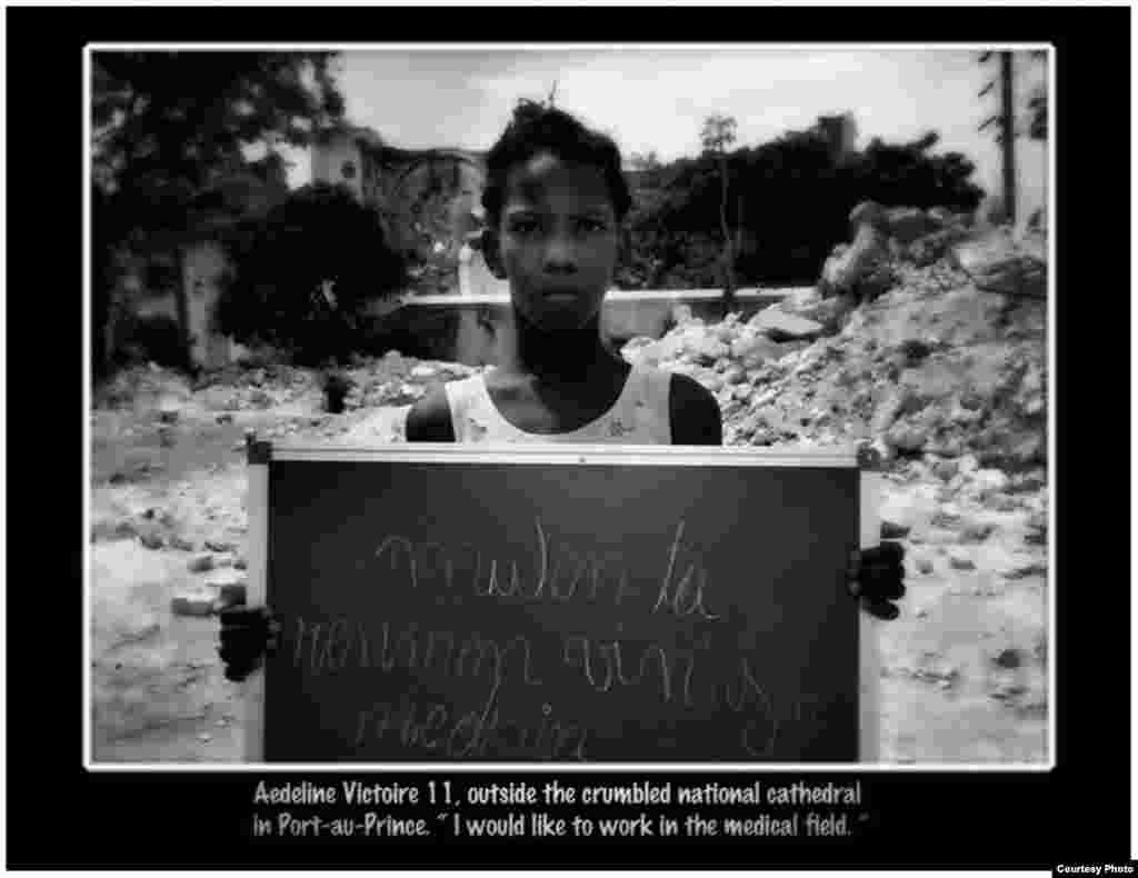"Quiero trabajar en el campo de la Medicina". Foto Roberto Koltún, cortesía de The Miami Herald.