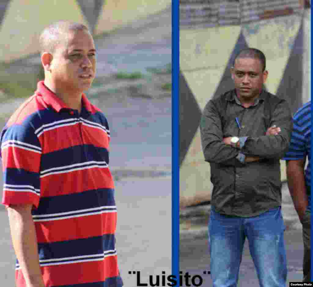 Oficial de Seguridad del estado que participa regularmente en la represión a las Damas de Blanco, identificado como "Luisito".