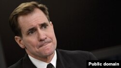 John Kirby, portavoz, Departamento de Estado