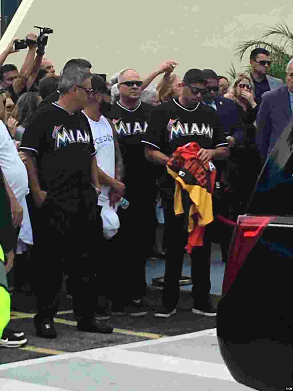 En la Ermita de la Caridad, donde se bendijo el cadáver de Fernández.