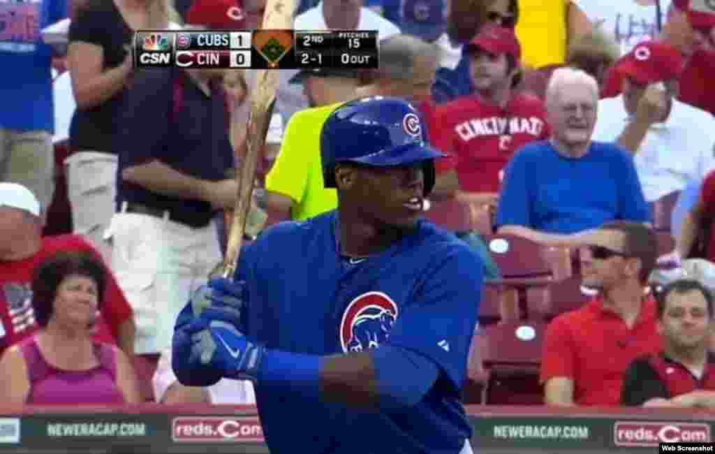 Jorge Soler, el jardinero derecho de los Cubs de Chicago jugó poco en la temporada regular. Bateó para .262 (96 hits en 366 oportunidades), con 47 carreras impulsadas, 39 anotadas y 10 jonrones. 